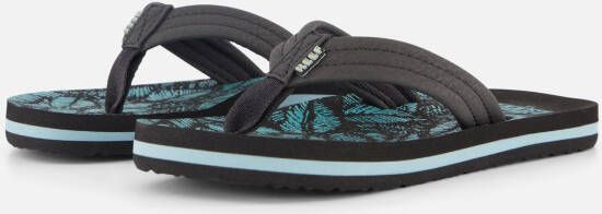 Reef Aquifer Palm Slippers blauw Synthetisch