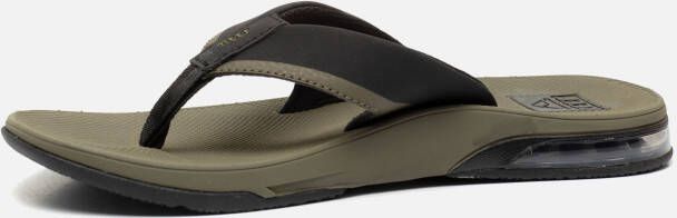 Reef Fanning slippers blauw Imitatieleer