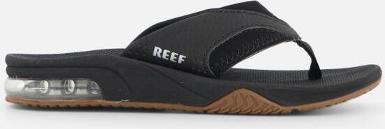Reef Fanning Slippers zwart Synthetisch