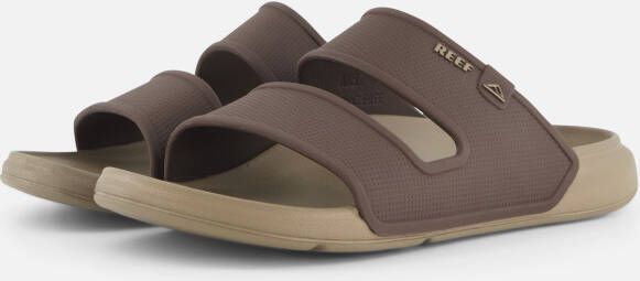 Reef Oasis Double Up Slippers bruin Textiel