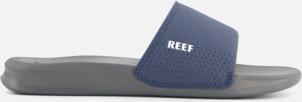 Reef One Slidenavy White Heren Slippers Donkerblauw Wit