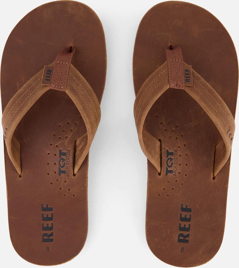 Reef Heren Darftsmen Slippers Bronze Brown 31cm - Foto 4