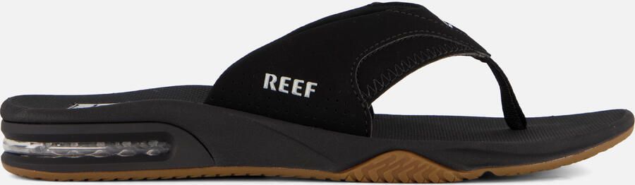 Reef Fanningblack Silver Heren Slippers Zwart Zilver - Foto 11