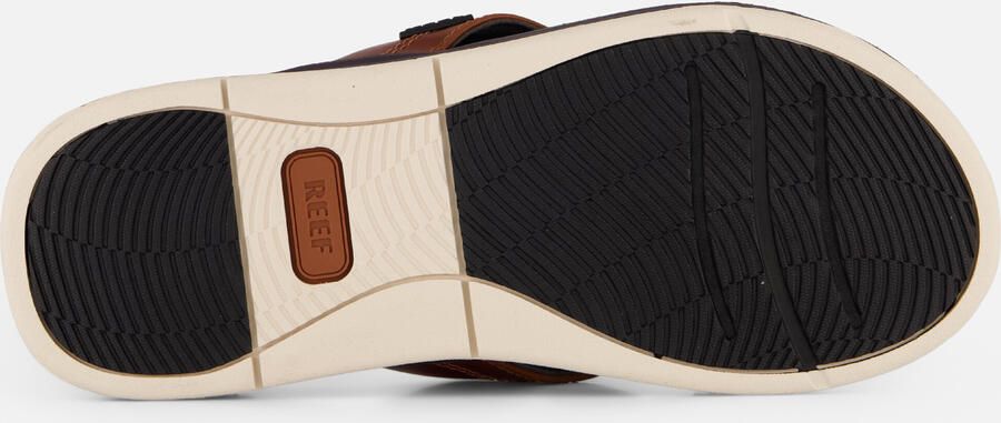 Reef Leather Offshore Copper dark brown tan Schoenen Slippers - Foto 5