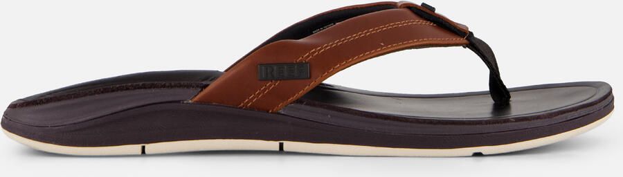 Reef Leather Offshore Copper dark brown tan Schoenen Slippers - Foto 6
