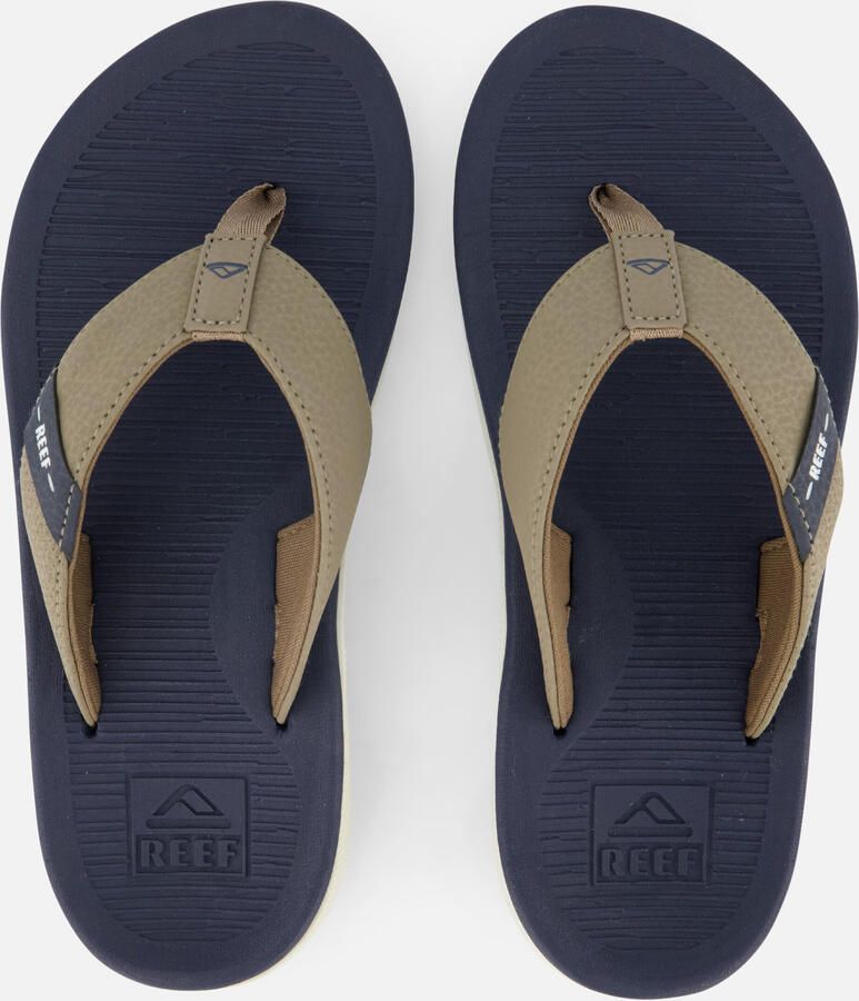 Reef KIDS SANTA ANA NAVY KHAKI Jongens Slippers navy khaki - Foto 3