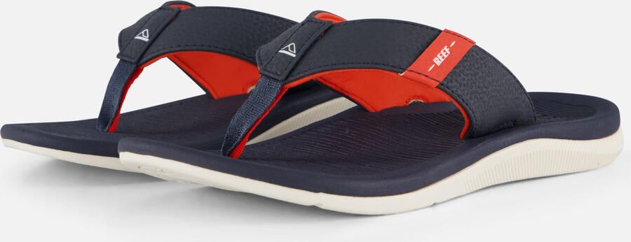 Reef KIDS SANTA ANA NAVY WHITE ORANGE Slippers navy white orange