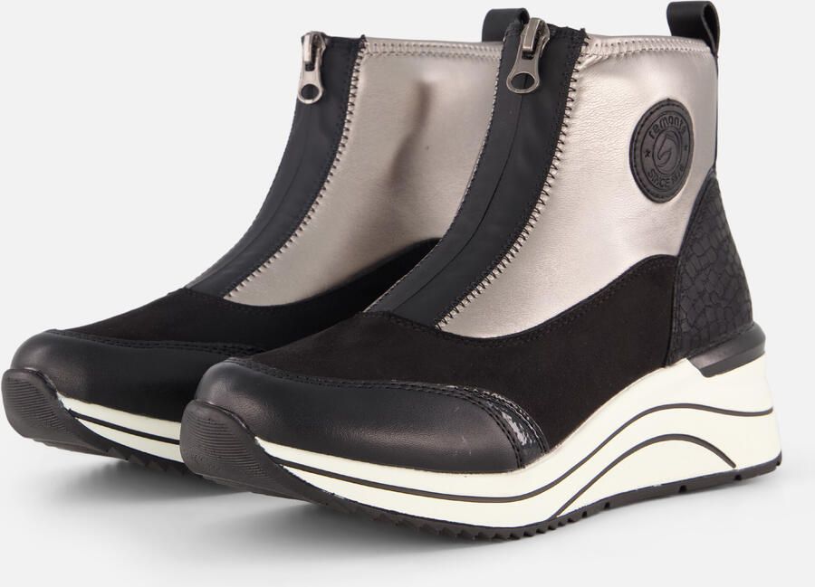 Remonte Enkellaarsjes Plat Enkellaarsjes Plat zwart - Foto 7