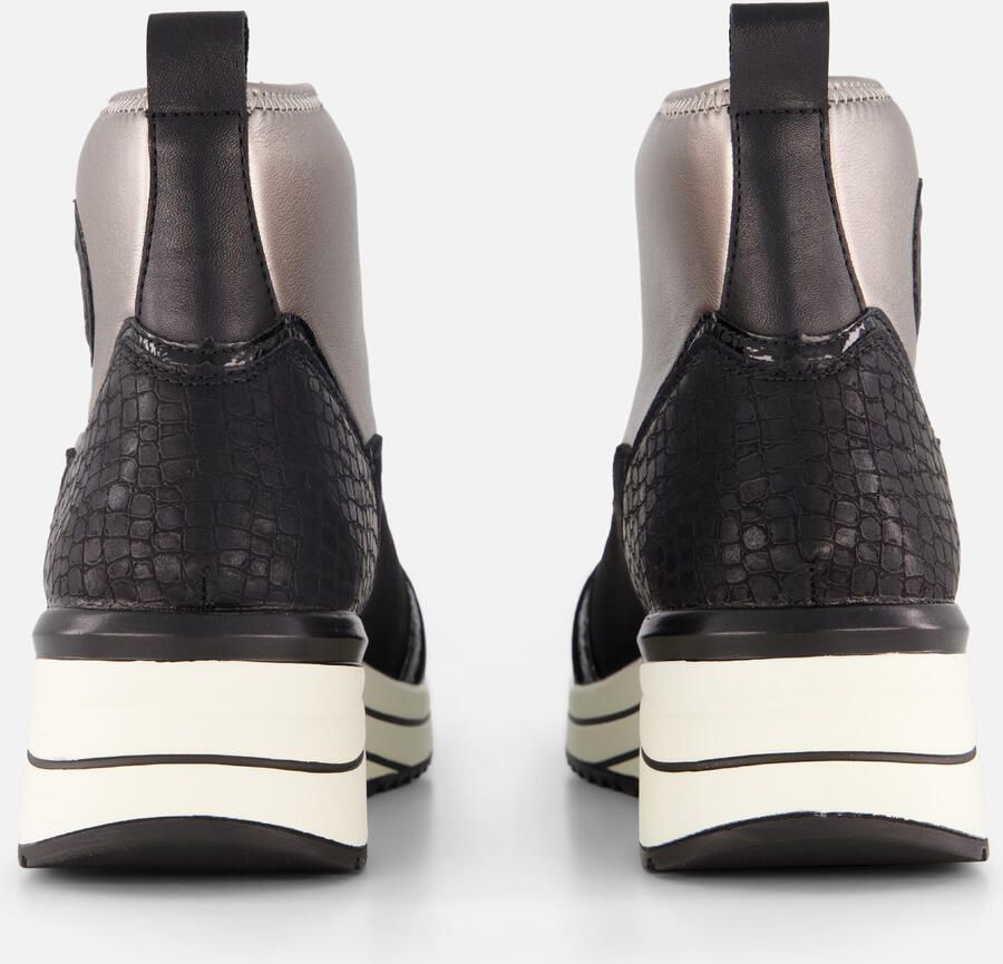 Remonte Enkellaarsjes Plat Enkellaarsjes Plat zwart - Foto 2