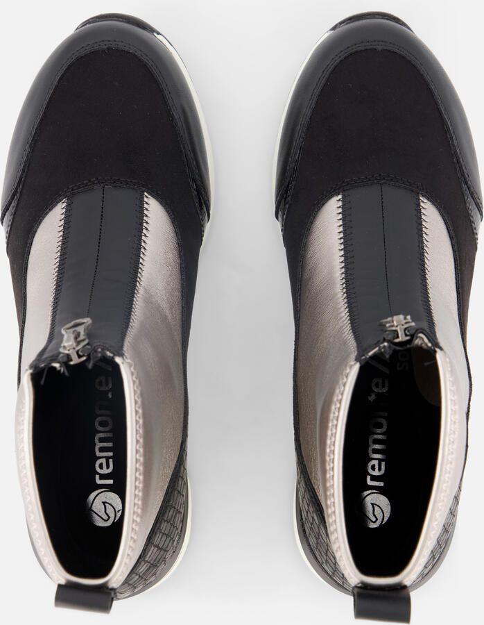 Remonte Enkellaarsjes Plat Enkellaarsjes Plat zwart - Foto 3
