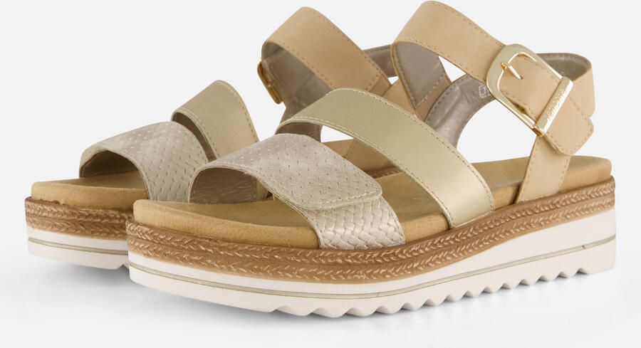 Remonte Sleehaksandaaltjes sleehak zomerschoenen sandalen in vegan verwerking - Foto 4