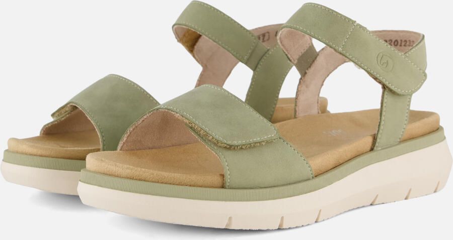 Remonte Sandalen groen Synthetisch