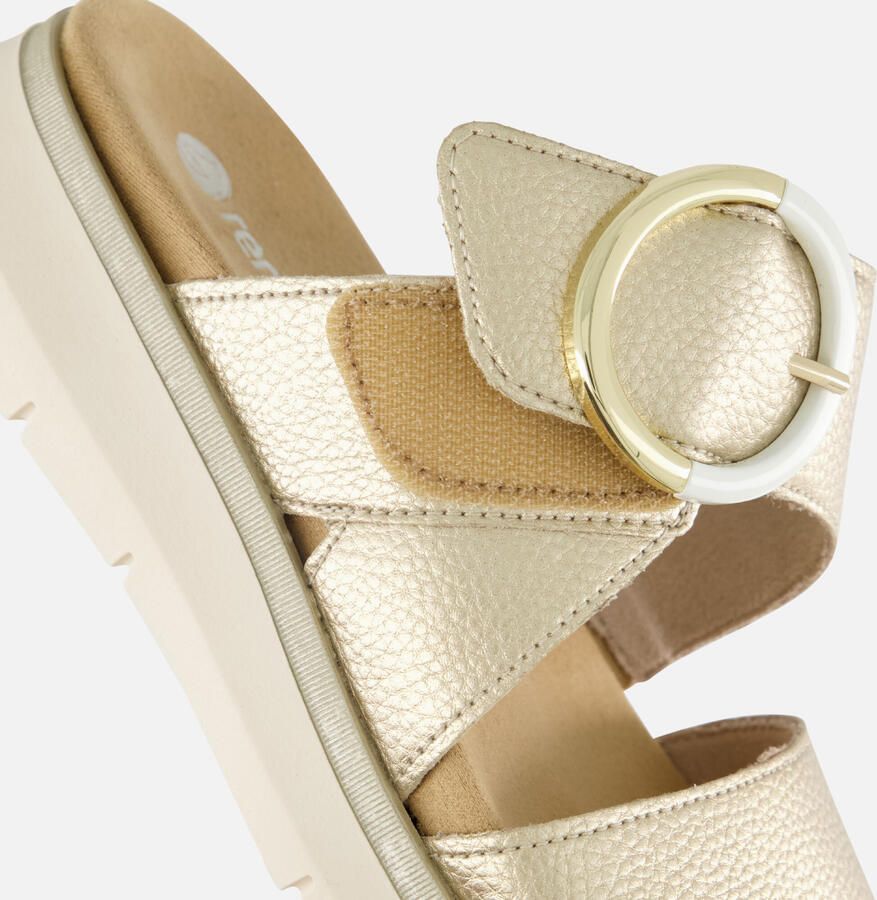 Remonte Slippers goud Synthetisch Dames - Foto 2