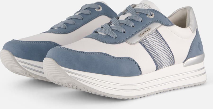 Remonte Sneakers blauw Synthetisch