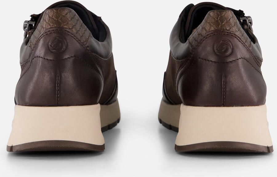 Remonte Sneakers Laag Sneakers Laag donkerbruin - Foto 4