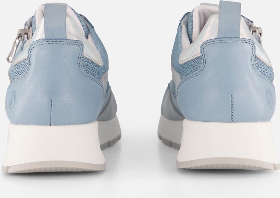 Remonte D2G11-12 Sneakers Blauw Leer Dames Blauw - Foto 4