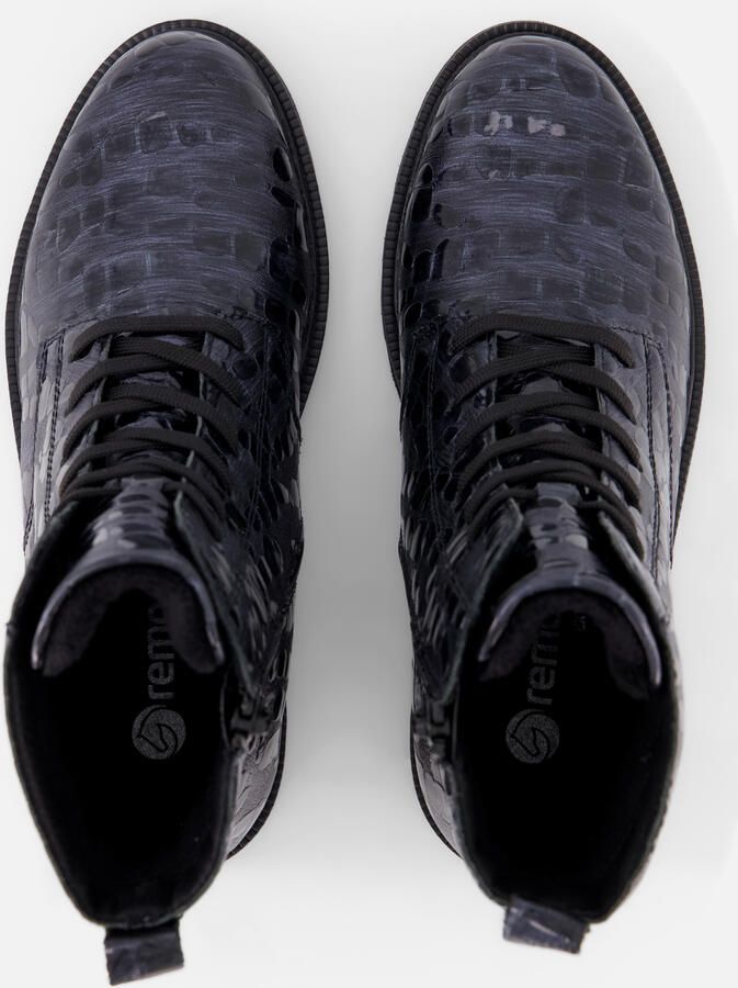 Remonte Veterschoenen Hoog Veterschoenen Hoog blauw lak - Foto 6