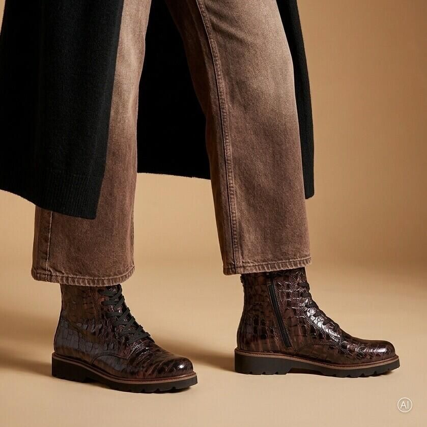 Remonte Veterboot D3S72-25 Bruin Wijdte H