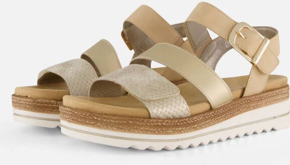 Remonte Sandalen goud Synthetisch