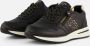 Remonte Zwarte Lite 'n Soft Sneakers met Gouden Details Black - Thumbnail 1