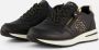 Remonte Zwarte Lite 'n Soft Sneakers met Gouden Details Black Dames - Thumbnail 2