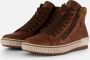 Remonte Veterlaarsjes blokhak laarsjes veterschoenen flats in used look - Thumbnail 3