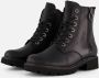 Remonte Veterlaarsjes blokhak laarsjes veterschoenen flats in used look - Thumbnail 3