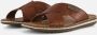 Rieker Bend Morelia Slippers bruin Imitatieleer - Thumbnail 2