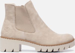 Rieker Chelsea boots Beige Synthetisch 182202 Dames