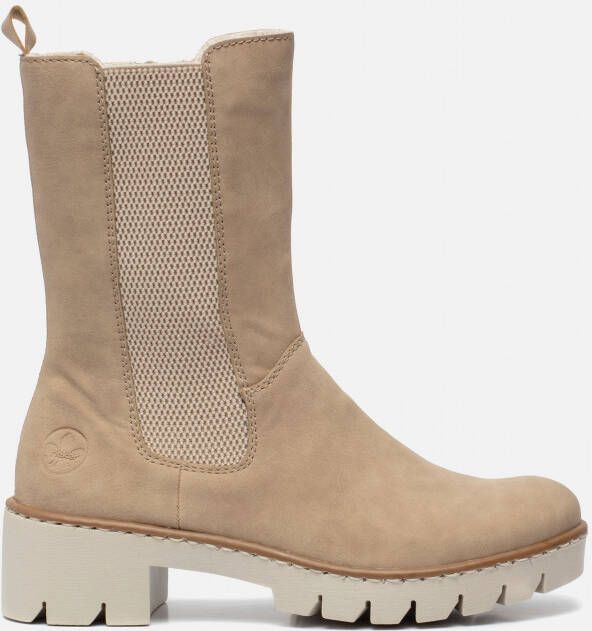 Rieker Chelsea boots beige Synthetisch 182201