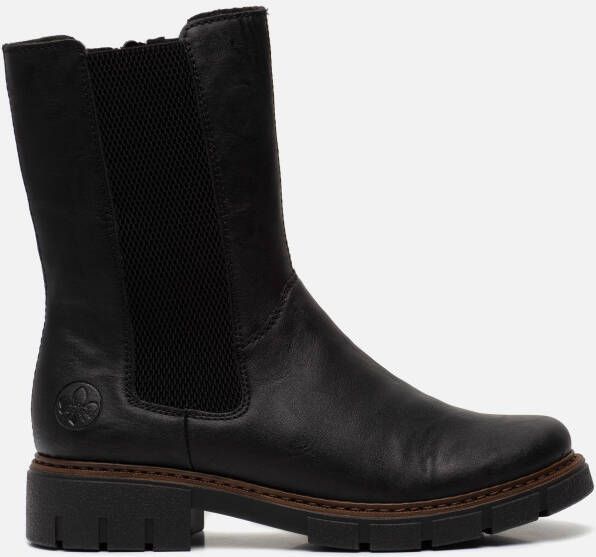 Rieker Comfortabele Chelsea Boot voor Modebewuste Vrouwen Black Dames