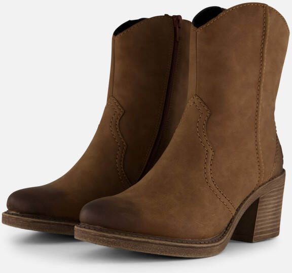 Rieker Cowboylaarsjes cowboystiefeletten laarzen hakken in trendy used-look