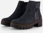 Rieker Stijlvolle leren enkellaarzen Blauw Dames - Thumbnail 26