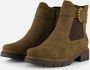 Rieker Chelsea-boots enkellaars instaplaarzen hakken met decoratieve gesp - Thumbnail 2