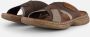 Rieker Lichtgewicht Bruine Slipper met Zacht Voetbed Brown Heren - Thumbnail 1