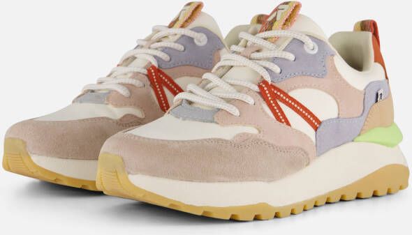 OTTO RIEKER Sport Sneakers met sleehak Bel Air vrijetijdsschoen lage schoen veterschoen met uitneembaar voetbed
