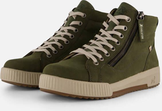 Rieker EVOLUTION Hoge veterschoenen ankle boot high top sneaker leisure boots with zipper