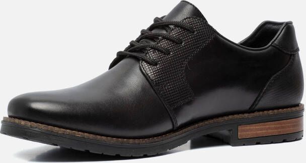 Rieker Veterschoenen met subtiele logo-opdruk vrijetijdsschoen lage schoen veterschoen