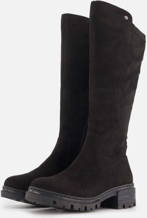 Rieker Winterlaarzen lange laarzen blokhak met stretch - Foto 3