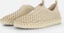 Rieker Comfortabele taupe instappers voor dames Beige Dames - Thumbnail 1
