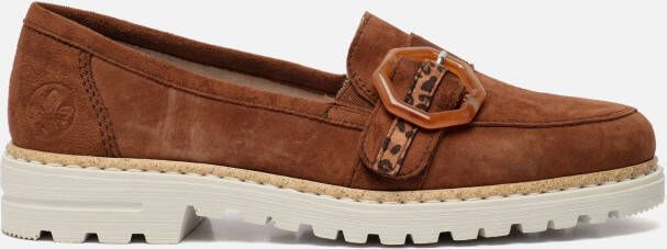 Crèmewit Beige Slippers Rieker Dames N1151 Slipper, Wit Combi