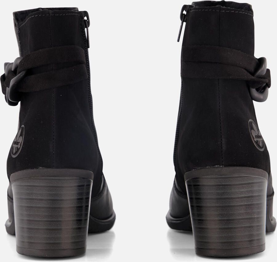 Rieker Enkellaarsjes zwart Synthetisch Dames - Foto 2