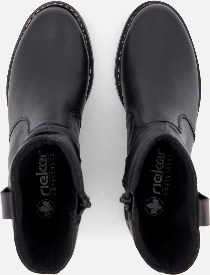 Rieker Korte Laars Z6883-00 Zwart Fleece Gevoerd - Foto 5