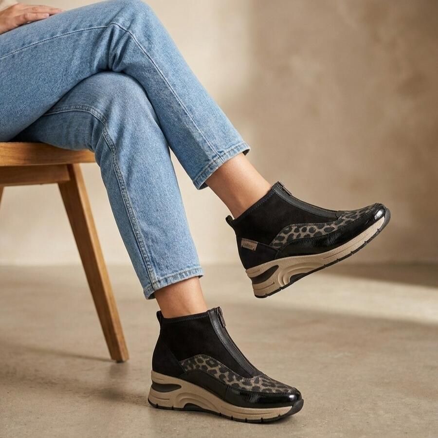 Rieker -sneaker-enkellaars-art N9362 dames