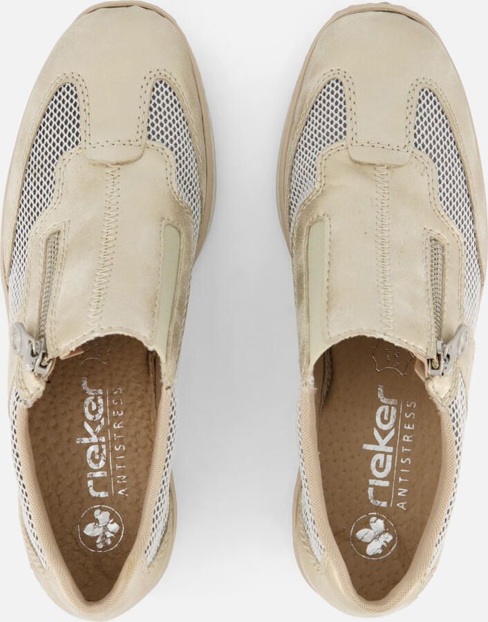 Rieker Instappers beige Synthetisch Dames - Foto 3