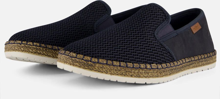 Rieker Zwarte synthetische sliders met comfortabel voetbed en klittenbandsluiting Black - Foto 12