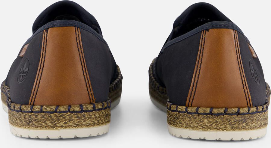 Rieker Zwarte synthetische sliders met comfortabel voetbed en klittenbandsluiting Black - Foto 6