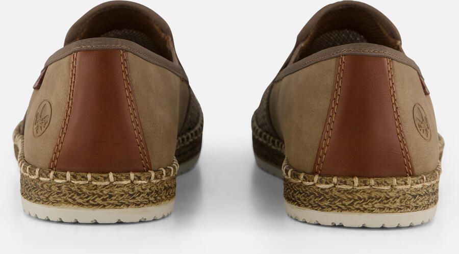 Rieker Espadrilles Slipper strand schoen zomerschoen met stretchinzetten - Foto 3