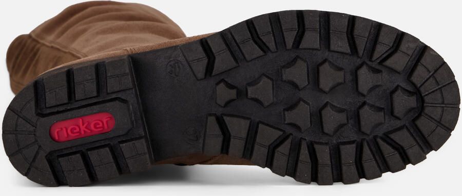 Rieker art. 78575 24 zand suede knielaars rits - Foto 6