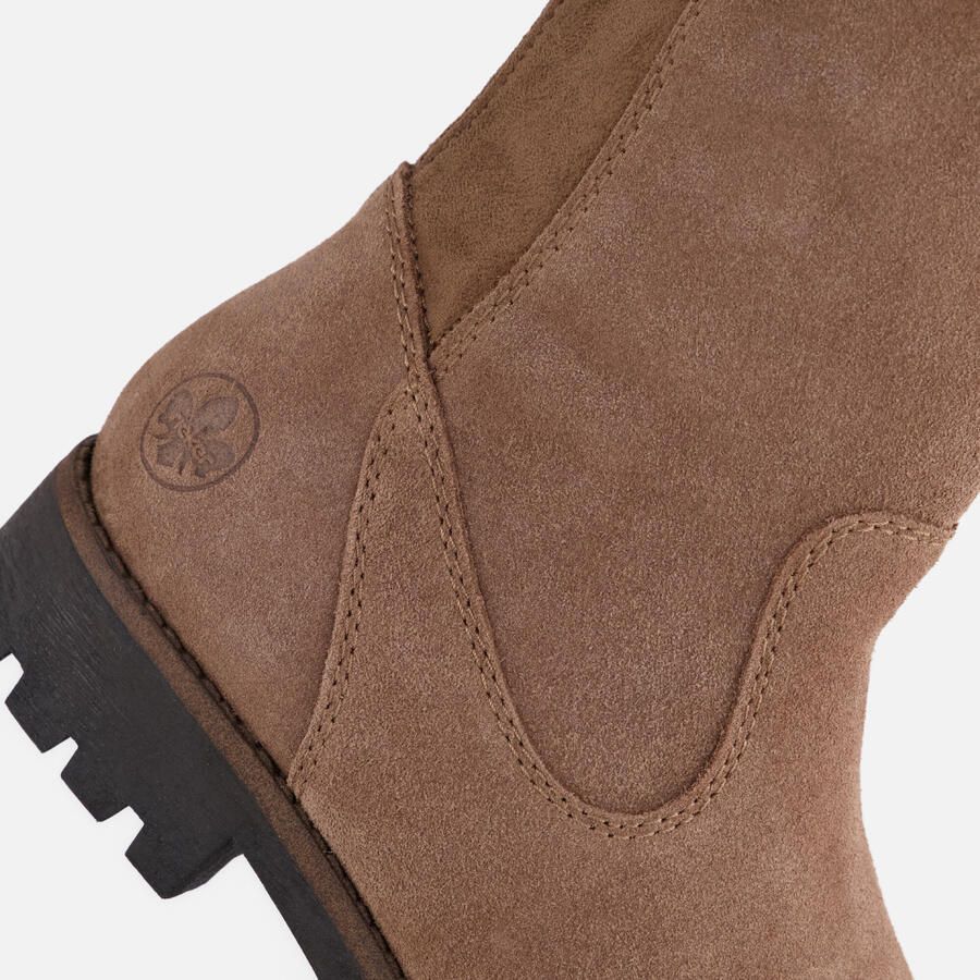 Rieker art. 78575 24 zand suede knielaars rits - Foto 2